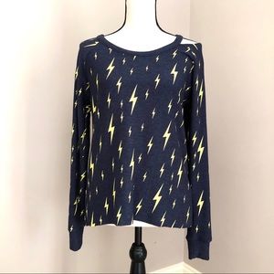 🆕 CHASER Bolt Pullover Soft Top • Sz MEDIUM